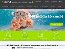Tablet Screenshot of e-mind.it